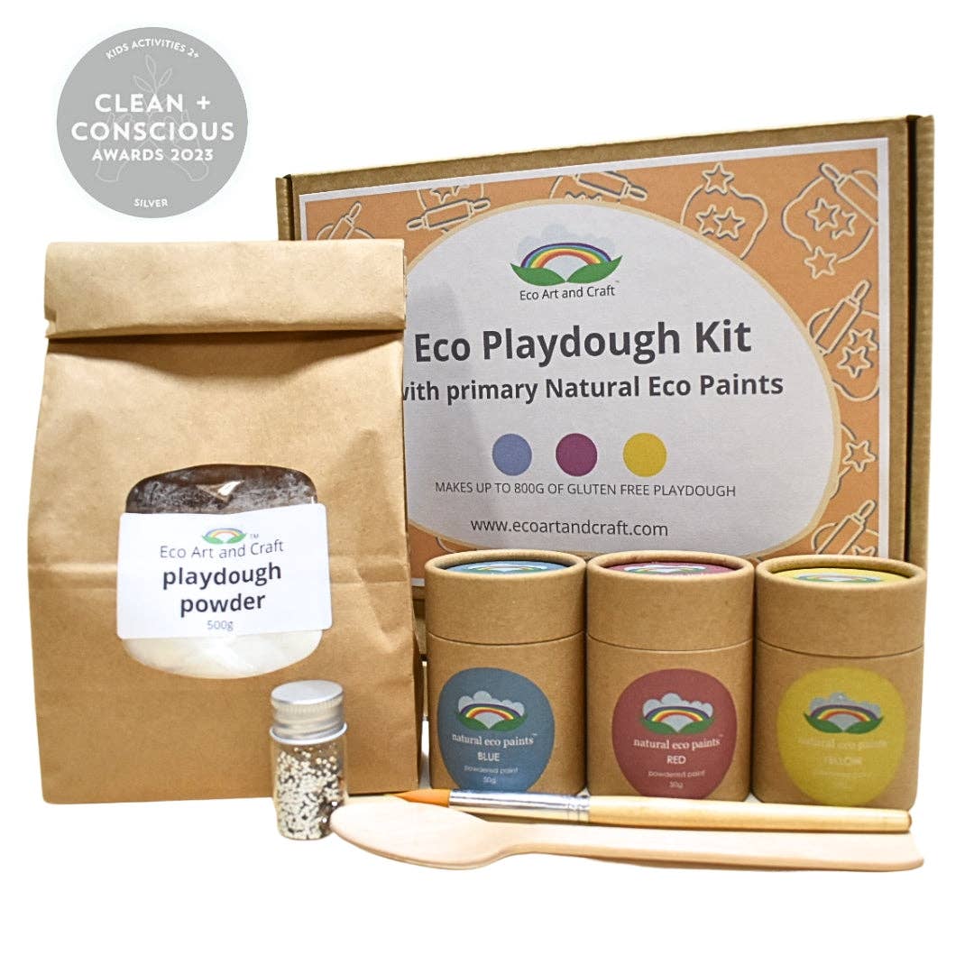 Eco Playdough Powder and Paint Kit