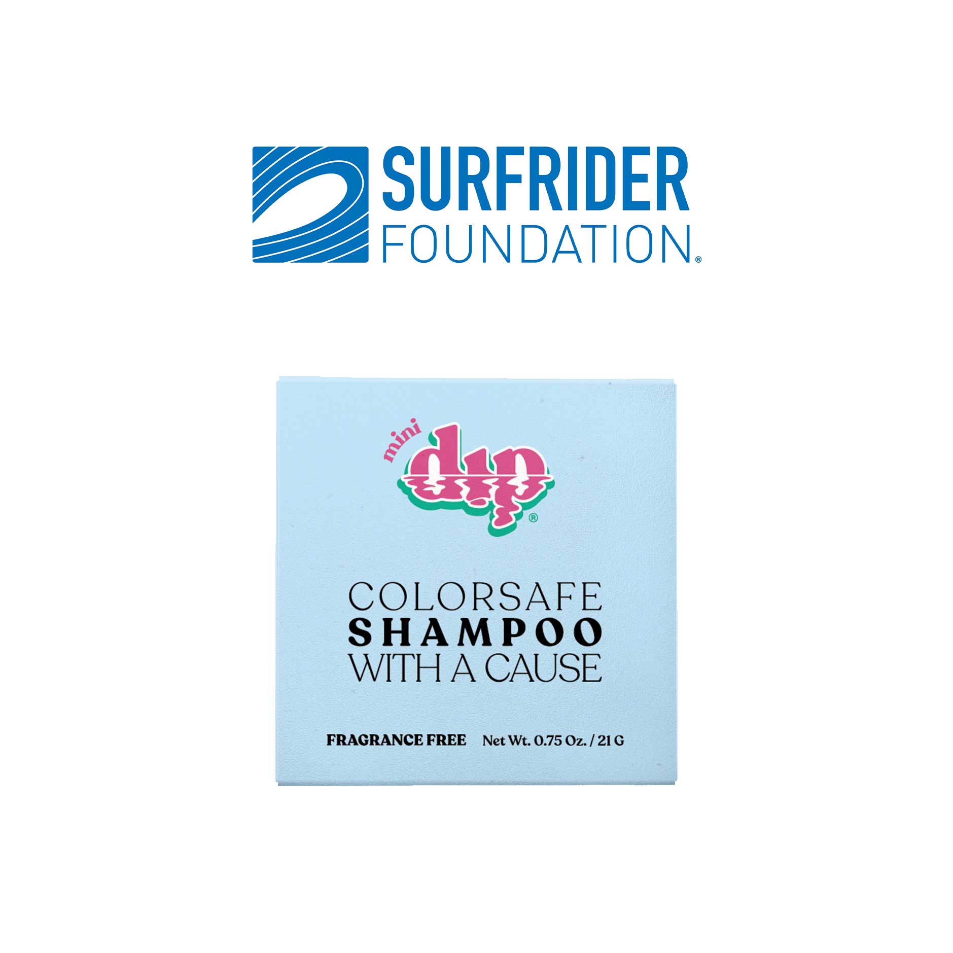 Surfrider Mini Color-Safe Shampoo - Fragrance Free ~ Limited Edition