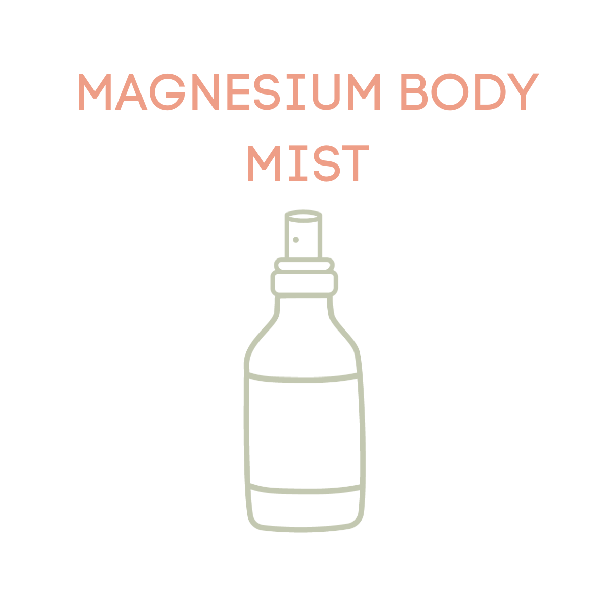 Magnesium Body Mist ~ Bulk