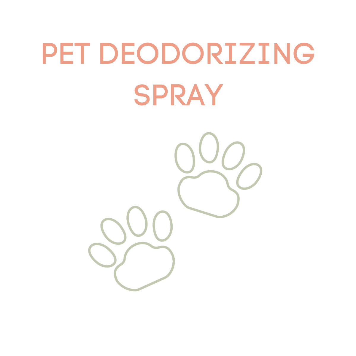 Pet Deodorizing Spray ~ Bulk